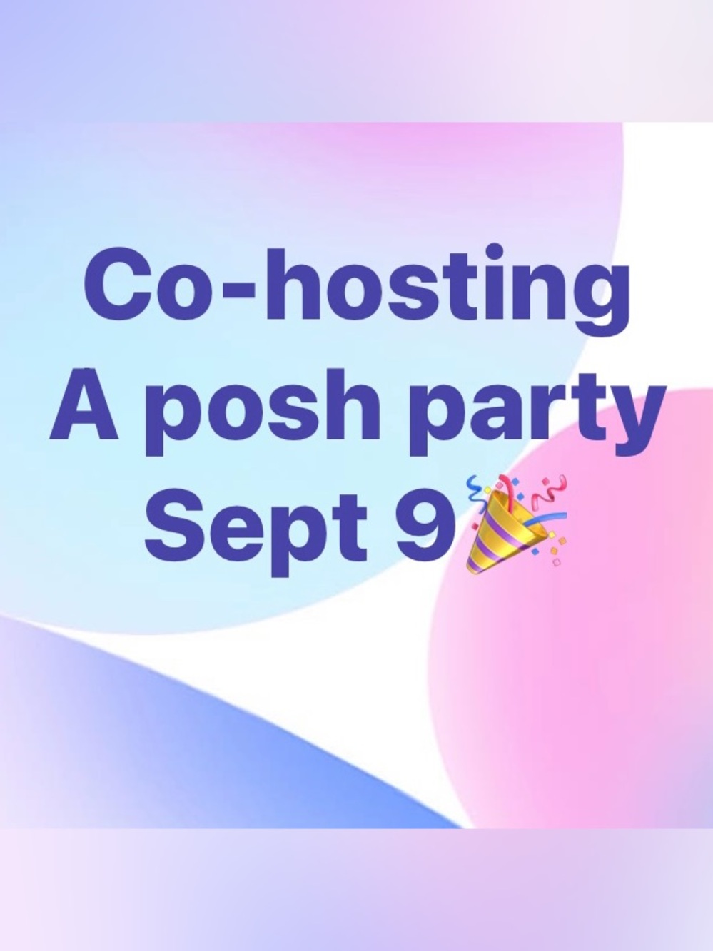 POSH PARTY sept 9 !!!!